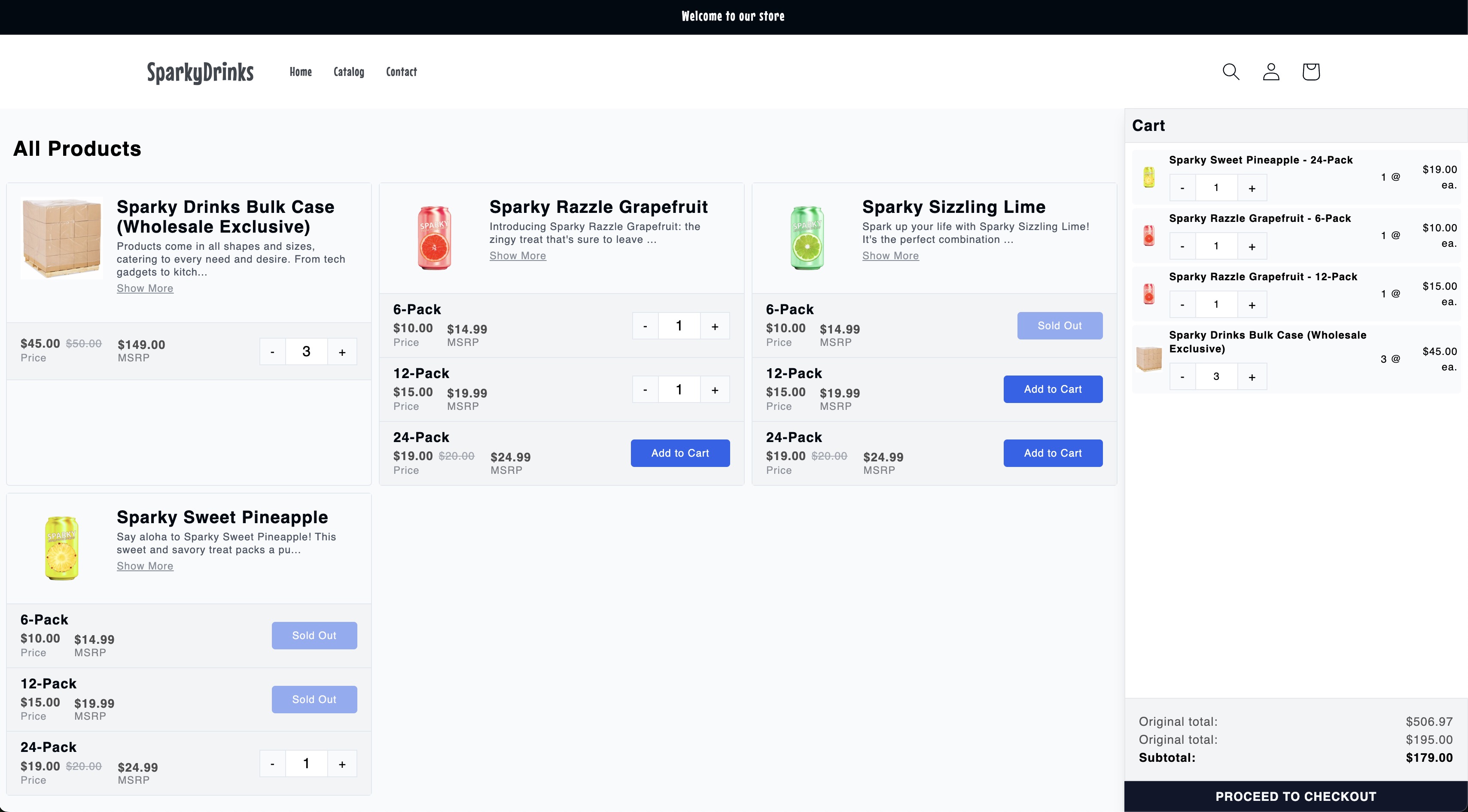 Super Wholesale admin and wholesale portal